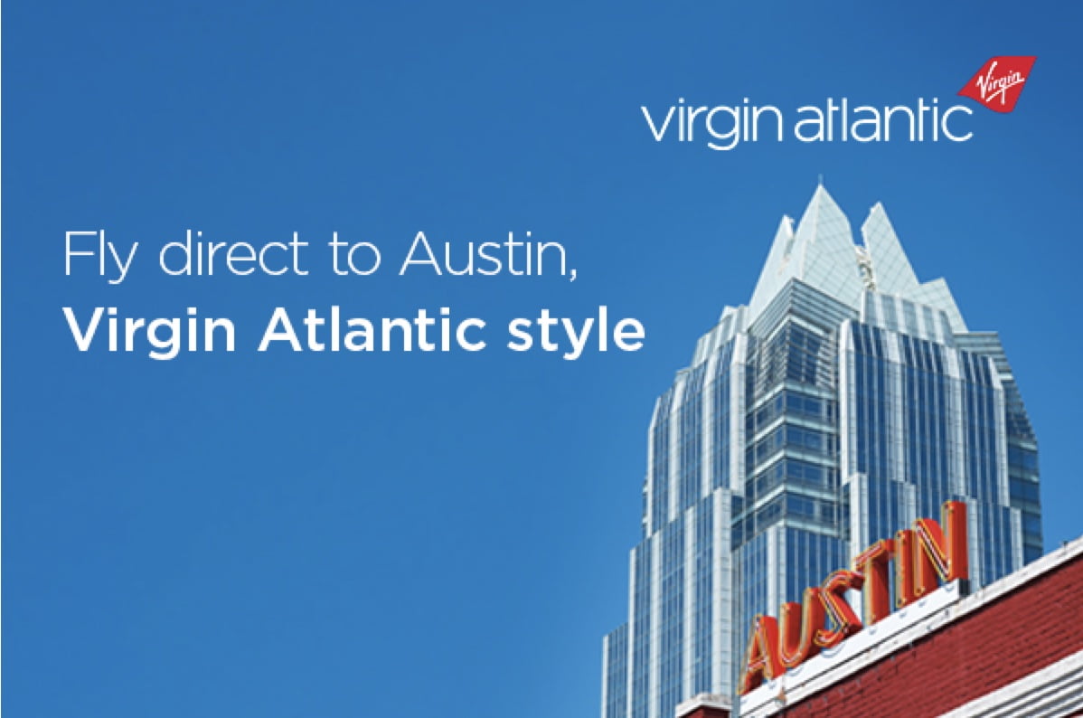 Virgin Atlantic fly to Austin Image